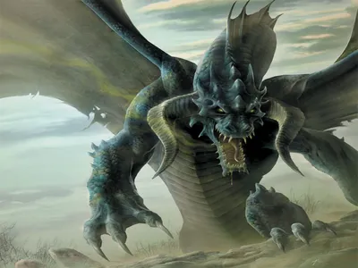 Sleek Fantasy Wallpaper Fantasy Wallpaper 4K 1600x1200 Hd, Fantasy, Pc, Desktop, Wallpaper, Featuring, A, Fierce, Detailed, Dragon, Outstretched, Wings, Gray, Landscape