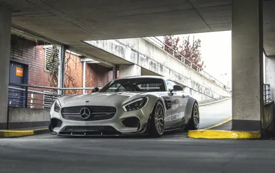 Vivid Silver Wallpaper Cars Wallpaper 4K 2500x1573 Silver, Mercedes‑benz, Sls, Amg, Supercar, Parked, In, An, Urban, Concrete, Structure, Showcasing, White, Ultrawide, Full HD
