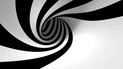 Abstract Black White Black/Dark Wallpaper 4K 1920x1080 Abstract, Black, And, White, Striped, Vortex, Design, Creating, Dynamic, Swirling, Effect, Desktop, Ultrawide, Full HD
