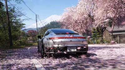 Vibrant Forza Wallpaper Cars Wallpaper 4K 3840x2160 Forza, Horizon, 6, Video, Game, 4k, Ultra, Hd, Rear, View, Porsche, Driving, Gray, White, Ultrawide