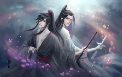 Epic Anime Wallpaper Abstract Wallpaper 4K 5512x3514 Anime-style, 4k, Ultra, Hd, Wallpaper, Of, Wei, Wuxian, Lan, Wangji, Dao, Shi, White, Ultrawide