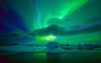 Sleek Aurora Wallpaper Nature Wallpaper 4K 1920x1200 A, Stunning, Hd, Wallpaper, Featuring, The, Aurora, Borealis, Vibrant, Green, Blue, Hues, Brown, Ultrawide, Full HD