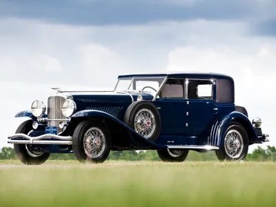 Vintage Duesenberg Model Sport Black/Dark Wallpaper 4K 2048x1536 A, Vintage, 1929, Duesenberg, Model, J, Sport, Sedan, Dark, Blue, Showcased, Desktop, White, Landscape, Full HD