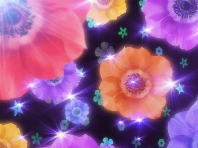 Sleek Colorful Wallpaper Abstract Wallpaper 4K 1920x1440 Colorful, Flowers, Pink, Landscape, Full HD