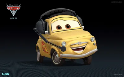Misty Luigi Wallpaper Cars Wallpaper 4K 1920x1200 Hd, Pc, Desktop, Wallpaper, Featuring, Luigi, The, Cheerful, Yellow, Car, Disney, Pixar, Pink, Ultrawide, Full HD