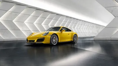 Yellow Car Carrera Vehicle Cars Wallpaper 4K 3200x1800 Yellow, Car, Porsche, 911, Carrera, Vehicle, Desktop, White, Gray, Ultrawide, QHD