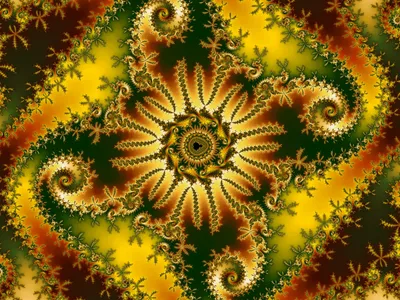 Moody Vibrant Wallpaper Abstract Wallpaper 4K 1600x1200 Vibrant, Psychedelic, Fractal, Design, With, Swirling, Abstract, Patterns, Rich, Yellow, Green, Brown, Purple, Landscape