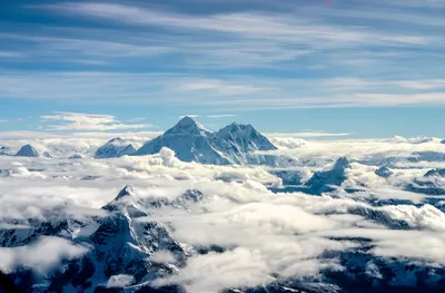 Mount Everest Towering Majestically Swirling Nature Wallpaper 4K 2002x1319 A, Stunning, Hd, Wallpaper, Of, Mount, Everest, Towering, Majestically, Above, Swirling, Clouds, White, Ultrawide, Full HD
