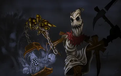 Fiddlesticks Iconic League Legends Games Wallpaper 4K 1600x1001 Hd, Pc, Desktop, Wallpaper, Featuring, Fiddlesticks, The, Iconic, League, Legends, Video, Game, Brown, Ultrawide