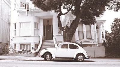 Vehicle Volkswagen Beetle Cars Wallpaper 4K 1920x1080 Vehicle, Volkswagen, Beetle, Hd, Desktop, Wallpaper, Background, White, Ultrawide, Full HD