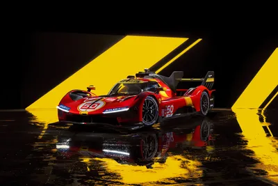 Vehicle 499p Cars Cars Wallpaper 4K 9504x6336 Vehicle, Ferrari, 499p, Hd, Desktop, Wallpaper, Background, Purple, Yellow, Landscape, 4k