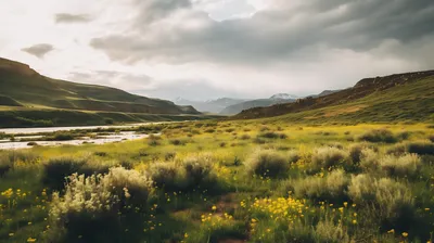 Crisp Serene Wallpaper Nature Wallpaper 4K 2912x1632 Hd, Desktop, Wallpaper, Featuring, A, Serene, Wilderness, Landscape, Lush, Fields, Distant, Mountains, Gray, White, Ultrawide, QHD
