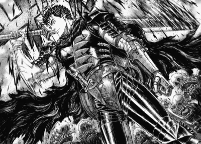 Guts Anime Berserk Black/Dark Wallpaper 4K 3336x2400 Hd, Desktop, Wallpaper, Featuring, Guts, From, The, Anime, Berserk, Depicted, Detailed, Black, Gray, Landscape, QHD