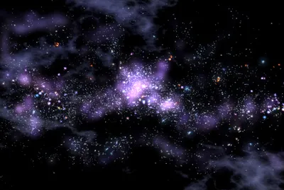 Misty Vibrant Wallpaper Space Wallpaper 4K 3600x2430 Hd, Desktop, Wallpaper, Featuring, A, Vibrant, Galaxy, With, Clusters, Stars, Nebulous, Purple, Orange, White, Pink, Landscape, QHD