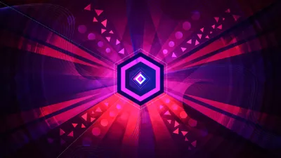Dreamy Abstract Wallpaper Abstract Wallpaper 4K 3840x2160 Abstract, Purple, Geometric, Burst, With, Hexagon, Center, Radiating, Rays, Triangles, Ultra, Desktop, Brown, Red, Yellow, Ultrawide, 4k