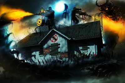 Quad Dark Night Battered Black/Dark Wallpaper 4K 3000x1993 2k, Quad, Hd, Pc, Desktop, Wallpaper/background:, Dark, Night, Scene, Battered, House, Besieged, White, Gray, Ultrawide, QHD