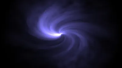 Dark Abstract Purple Swirl Forming Black/Dark Wallpaper 4K 1920x1080 Dark, Abstract, Purple, Swirl, Forming, A, Glowing, Vortex, Center, Desktop, Brown, Ultrawide, Full HD