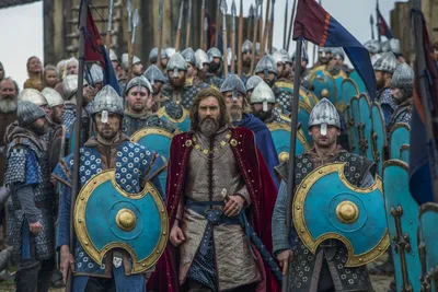 Vivid Show Wallpaper Abstract Wallpaper 4K 6720x4480 Tv, Show, Vikings, (2013), Clive, Standen, Rollo, Desktop, Gray, Landscape, 4k