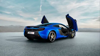 Blue Mclaren 650s Wallpaper 4K, Animals category