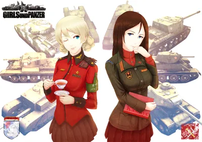 Misty Two Wallpaper Abstract Wallpaper 4K 1920x1357 Hd, Pc, Desktop, Wallpaper, Featuring, Two, Girls, Und, Panzer, Anime, Characters, Military, White, Landscape, Full HD