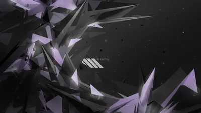 Bright Abstract Wallpaper Abstract Wallpaper 4K 1920x1080 Hd, Pc, Desktop, Wallpaper, Featuring, Abstract, Geometric, Shapes, Shades, Black, Purple, Creating, Gray, White, Ultrawide, Full HD
