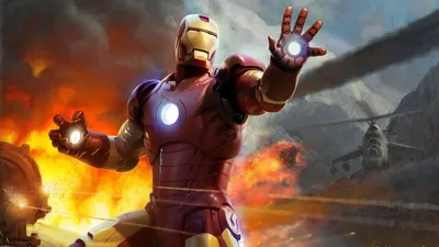 Serene Iron Wallpaper Nature Wallpaper 4K 1920x1080 Hd, Desktop, Wallpaper, Featuring, Iron, Man, In, An, Action, Pose, Glowing, Repulsors, Gray, Ultrawide, Full HD