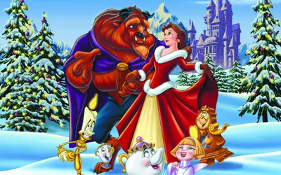 Festive Movie Beauty Beast Nature Wallpaper 4K 1920x1200 A, Festive, Scene, From, The, Movie, Beauty, And, Beast, 1991, Featuring, Belle, Gray, Pink, Yellow, Ultrawide, Full HD