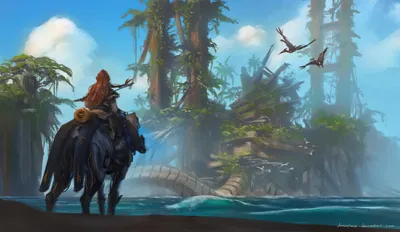 Aloy Horizon Series Video Games Wallpaper 4K 2560x1484 Aloy, Horizon, Series, Video, Game, Forbidden, West, Desktop, Gray, Yellow, Ultrawide, QHD