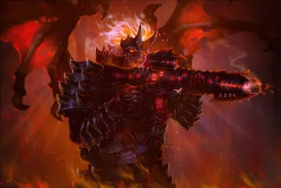 Golden Dark Wallpaper Black/Dark Wallpaper 4K 1920x1280 Dark, Demon, Warrior, In, A, Spiked, Mask, With, Massive, Wings, Wielding, Fiery, Brown, Landscape, Full HD