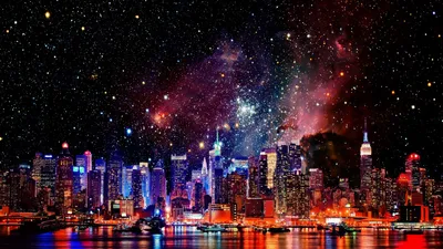Artistic Man Manhattan New York World Wallpaper 4K 1920x1080 Hd, Pc, Desktop, Wallpaper, Featuring, An, Artistic, Man-made, View, Manhattan, New, York, Gray, Brown, Ultrawide, Full HD