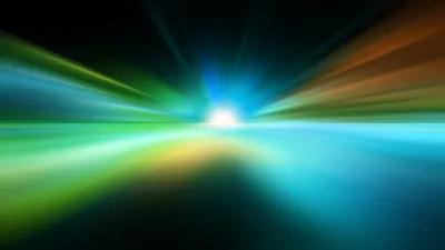 Serene Abstract Wallpaper Gradients Wallpaper 4K 1920x1080 Abstract, Green, And, Blue, Light, Streaks, Converge, Toward, Bright, White, Center, Smooth, Yellow, Pink, Ultrawide, Full HD