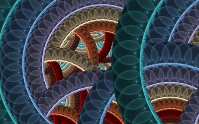Crisp Abstract Wallpaper Abstract Wallpaper 4K 1920x1200 Hd, Pc, Desktop, Wallpaper, Featuring, An, Abstract, Fractal, Design, Intricate, Overlapping, Circular, Brown, Gray, Ultrawide, Full HD
