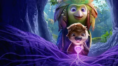 Two Whimsical Forest Creatures Wallpaper 4K, Nature category
