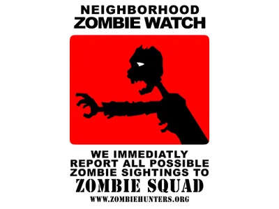 Dark Zombie Silhouette Black/Dark Wallpaper 4K 4000x3000 Dark, Zombie, Silhouette, In, A, Red, Warning, Panel, Labeled, Watch, Ultra, Desktop, White, Landscape, 4k