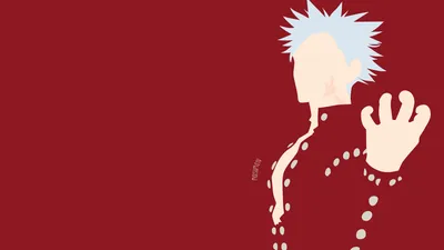 Minimalist Ban Seven Minimal Wallpaper 4K 1920x1080 Minimalist, Hd, Desktop, Wallpaper, Featuring, Ban, From, The, Seven, Deadly, Sins, Anime, Brown, White, Ultrawide, Full HD