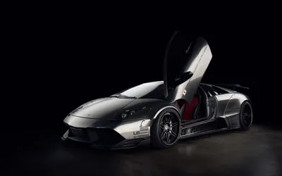 Serene Silver Wallpaper Cars Wallpaper 4K 1920x1200 Silver, Lamborghini, Murcielago, With, Upward-opening, Doors, Showcased, In, Dark, Setting, Featured, High-definition, White, Gray, Ultrawide, Full HD