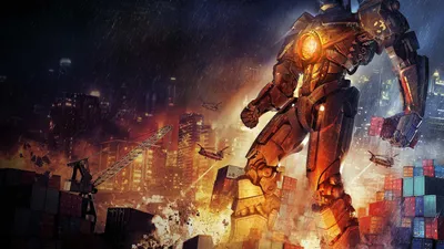 Sleek Towering Wallpaper Technology Wallpaper 4K 1920x1080 Hd, Pc, Desktop, Wallpaper, Featuring, A, Towering, Jaeger, Robot, Movie, Pacific, Rim, Brown, Ultrawide, Full HD