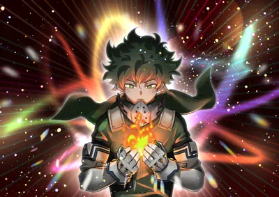 Sleek Izuku Wallpaper Abstract Wallpaper 4K 4093x2894 Izuku, Midoriya, From, My, Hero, Academia, Is, Depicted, Dynamic, Ultra, Anime, Vibrant, White, Brown, Landscape, 4k