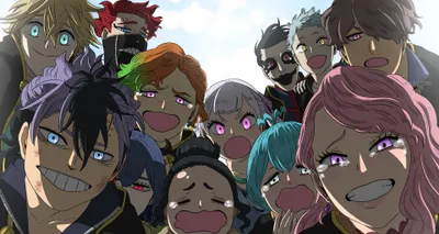 Vibrant Characters Anime Black/Dark Wallpaper 4K 3840x2048 A, Vibrant, Hd, Desktop, Wallpaper, Featuring, Characters, From, Anime, Black, Clover, Showcasing, White, Ultrawide, 4k