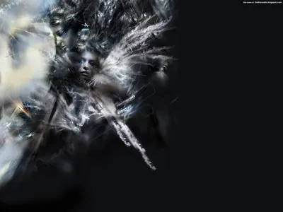 Dark Artistic Quad Ghostly Black/Dark Wallpaper 4K 3200x2400 Dark, Artistic, 2k, Quad, Hd, Pc, Desktop, Wallpaper, Ghostly, Faces, Swirling, Mist, White, Gray, Landscape, QHD