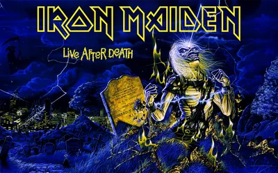 Iron Maiden Live After Black/Dark Wallpaper 4K 1920x1200 Hd, Pc, Desktop, Wallpaper, Featuring, Iron, Maiden's, Live, Maiden, 039, After, Death, Brown, Blue, Ultrawide, Full HD