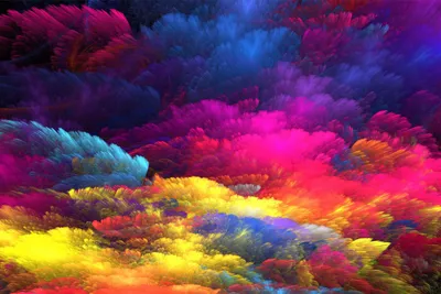 Radiant Vibrant Wallpaper Abstract Wallpaper 4K 3000x2000 Vibrant, Colorful, Abstract, Artwork, With, Swirling, Clouds, Of, Bright, Pink, Yellow, Blue, Brown, Red, Landscape, QHD