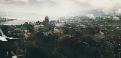 Radiant Misty Wallpaper World Wallpaper 4K 2225x1080 Hd, Pc, Desktop, Wallpaper, Of, A, Misty, Fantasy, City, Sprawling, Stone, Buildings, White, Ultrawide, Full HD