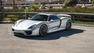 Dark Silver Wallpaper Cars Wallpaper 4K 1920x1080 Hd, Desktop, Wallpaper, Of, A, Silver, Porsche, 918, Spyder, Supercar, Parked, Outdoors, Gray, Ultrawide, Full HD