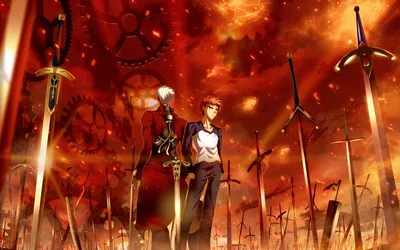 Archer Shirou Emiya Fate Black/Dark Wallpaper 4K 1680x1050 Hd, Desktop, Wallpaper, Featuring, Archer, And, Shirou, Emiya, Fate, Stay, Night, Unlimited, Brown, Ultrawide