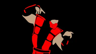 Minimalist Ermac Mortal Kombat Minimal Wallpaper 4K 1920x1080 Minimalist, Hd, Pc, Wallpaper, Featuring, Ermac, From, Mortal, Kombat, Red, Ninja, Mask, Black, Gray, Ultrawide, Full HD