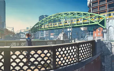 Moody City Wallpaper World Wallpaper 4K 3072x1920 City, Tied-arch, Bridge, Anime, Original, Hd, Desktop, Gray, Pink, Ultrawide, QHD