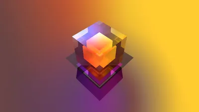 Misty Abstract Wallpaper Abstract Wallpaper 4K 2560x1440 Hd, Pc, Desktop, Wallpaper, Featuring, An, Abstract, Faceted, Geometric, Shape, Vibrant, Purple, Yellow, Ultrawide, QHD