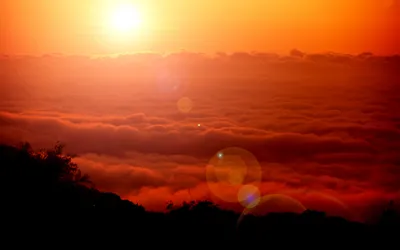 Fantasy Nature Vibrant Nature Wallpaper 4K 1920x1200 Hd, Fantasy, Nature, Desktop, Wallpaper, Featuring, A, Vibrant, Orange, Sunset, Above, Thick, White, Brown, Ultrawide, Full HD