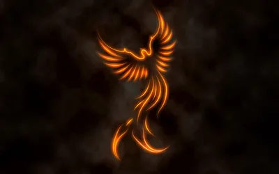 Golden Captivating Wallpaper Fantasy Wallpaper 4K 1680x1050 A, Captivating, Fantasy-inspired, Cgi, Image, Featuring, Glowing, Fiery, Phoenix, Against, Dark, Designed, Red, Brown, Ultrawide